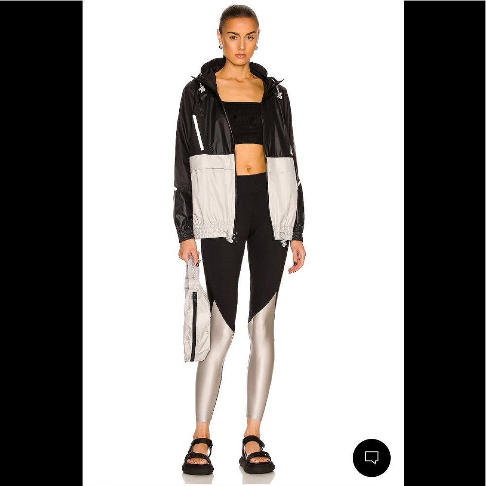 Alala leggings xs black and sliver